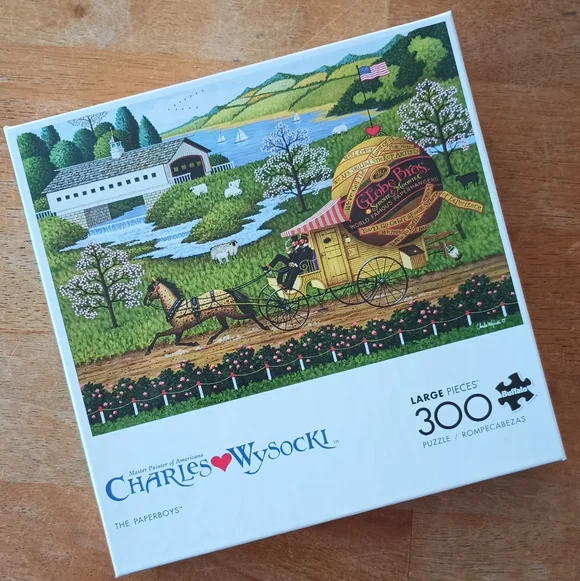 Charles Wysocki Puzzle - 300 Pieces - Picture 3 of 4